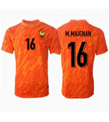 Francie Mike Maignan #16 Brankář Venkovní Dres ME 2024 Krátkým Rukávem